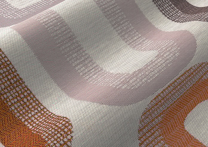 Soho, Terracotta - Twist&Fit Roman Blind - Image 4